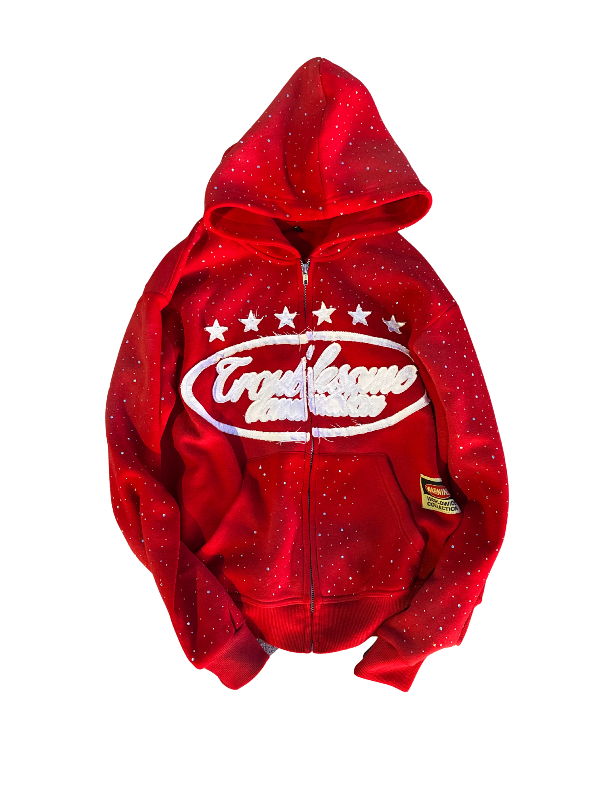 Crimson Red V2 Zip-Up