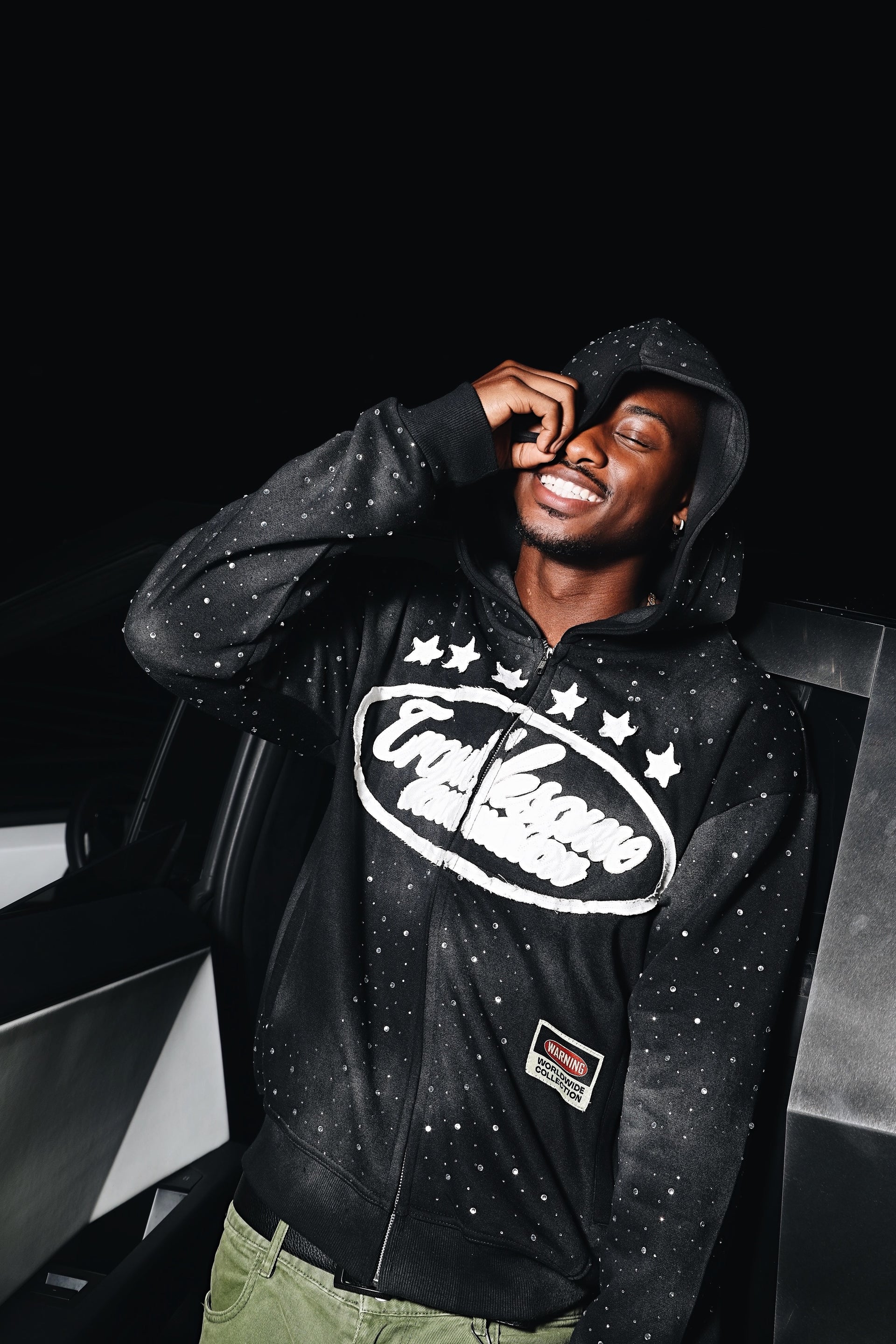 Jet Black V1 Hoodie